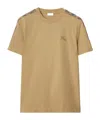 Burberry Cotton Short-sleeved T-shirt In Nude