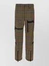 Burberry Cargo Pant With Embroidered Viscose Blend