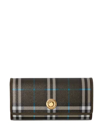 BURBERRY CHECKERED WALLET
