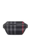 Burberry Check-pattern Belt Bag In Pink