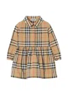Burberry Check-pattern Dress In Multi