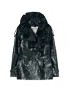Burberry Check-pattern Jacket In Schwarz