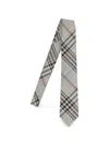 Burberry Check-pattern Silk Tie In Brown