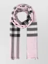 Burberry House Check Wool-silk Blend Scarf In Pastel