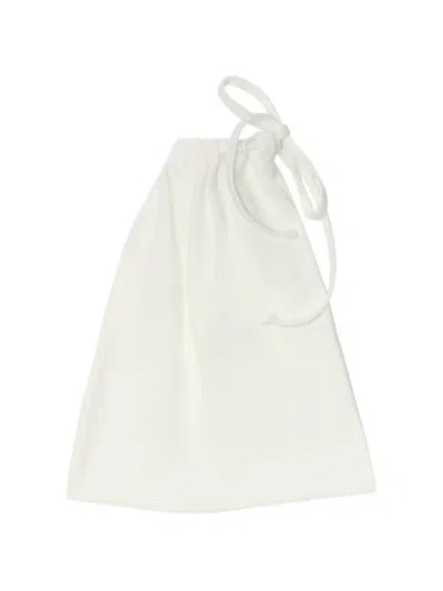 Burberry Check-trim Bikini Top In White