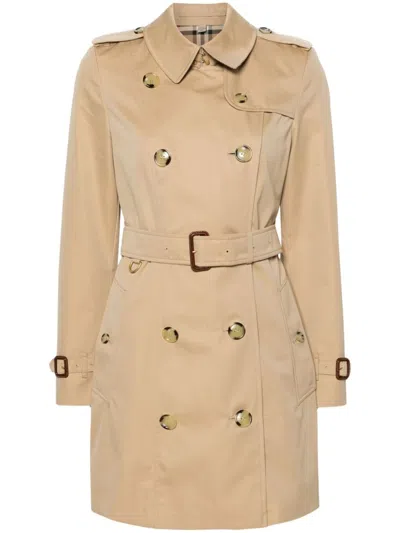 Burberry Chelsea Cotton Trench Coat In Multi