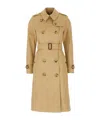 Burberry The Long Waterloo Heritage Trench Coat In Nude
