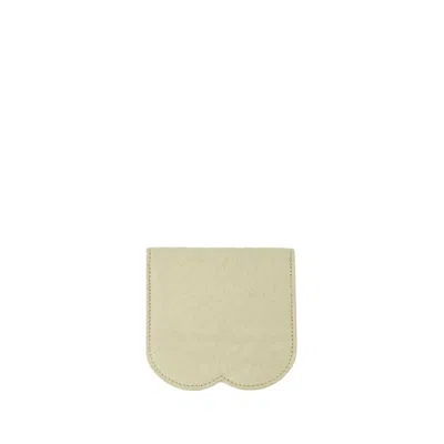 Burberry Chess Card Holder - Leather - Beige