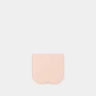 Burberry Chess Card Holder In Pink