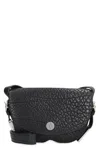 Burberry Leather Crossbody Bag Strap Adjustable In Black