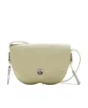 Burberry Chess Leather Crossbody Bag In Nude