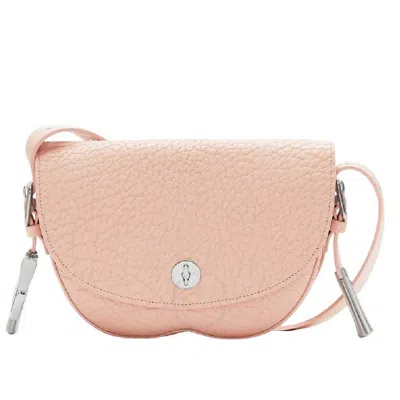 Burberry Chess Leather Satchel - Blush