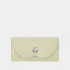 Burberry Chess Long Wallet In Beige