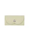 Burberry Chess Long Wallet In Neutrals