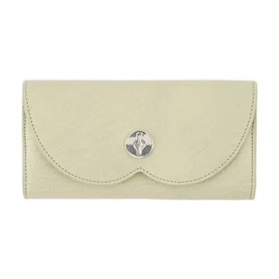 Burberry Chess Long Wallet In Sand