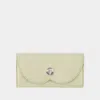 Burberry Women's Chess Long Wallet In White