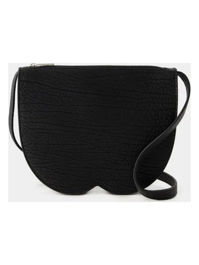 Burberry Chess Pouch Bag In Black