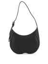Burberry Women's Leather Small Chess Shoulder Bag In Black