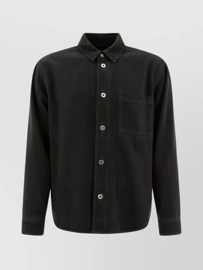 BURBERRY CHEST POCKET CUFFED LONG SLEEVES