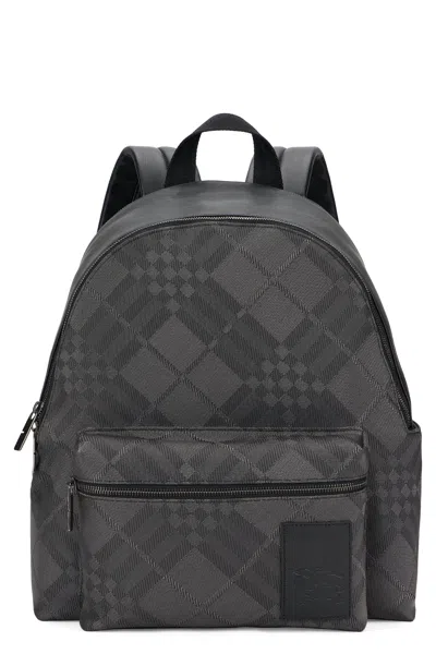 Burberry Chester Backpack In Gray