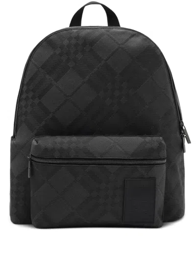 Burberry Chester Backpack In Black