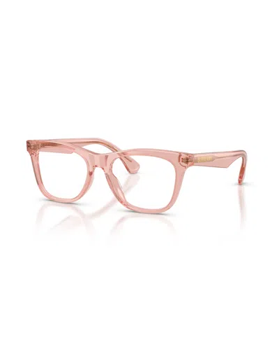 Burberry Kids' Child Eyeglasses, Jb2012 In Pink