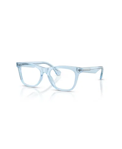 Burberry Kids' Child Square Eyeglasses, Jb2012 In Orange