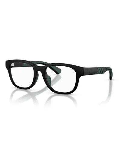 Burberry Kids' Child Square Eyeglasses, Jb2017u In Black