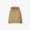 Burberry Equestrian Knight Jacket In Sand