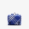 BURBERRY BURBERRY CHILDRENS CHECK MESSENGER BACKPACK