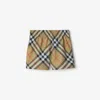 Burberry Nova-check Swim Shorts In Sand