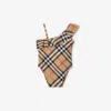 Burberry Check Pattern Swimsuit In Sand