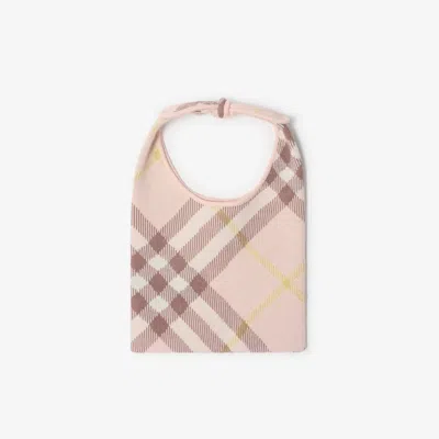 Burberry Childrens Check Tie Bag