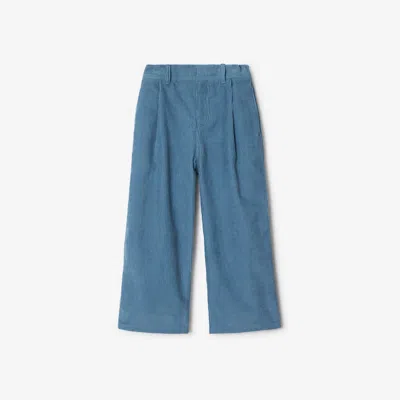 BURBERRY BURBERRY CHILDRENS CORDUROY TROUSERS