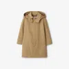 Burberry Childrens Nylon Cotton Car Coat