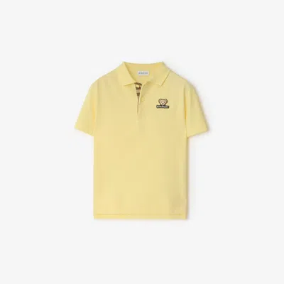 BURBERRY BURBERRY CHILDRENS COTTON POLO SHIRT