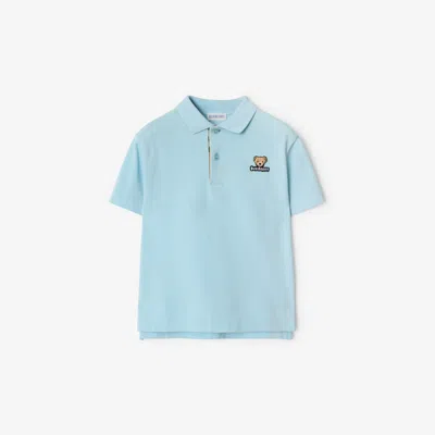 BURBERRY BURBERRY CHILDRENS COTTON POLO SHIRT