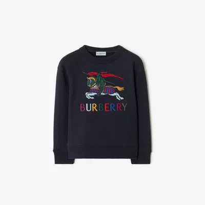 BURBERRY BURBERRY CHILDRENS EKD COTTON SWEATSHIRT