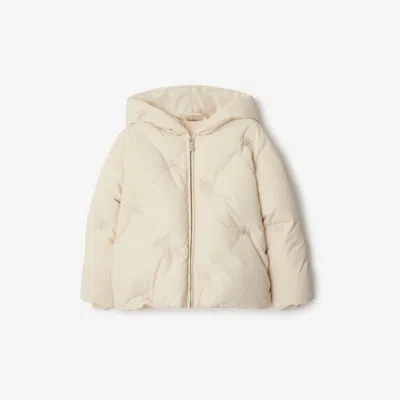 Burberry Kids'  Childrens Ekd Padded Jacket In Soap