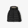 Burberry Padded Jacket In Black