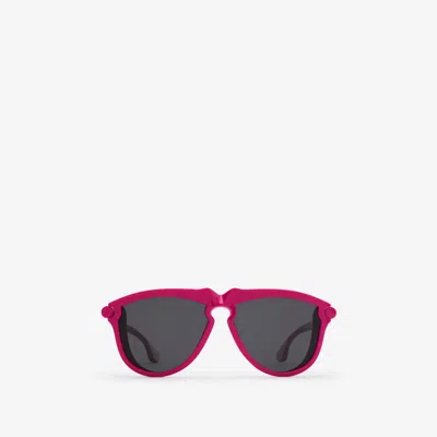 Burberry Childrens Pilot Sunglasses In Pink