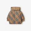 Burberry Check-print Reversible Puffer Jacket In Sand