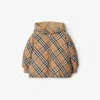 Burberry Rufus Hooded Woven-blend Jacket 4-14 Years Sand Ip Check In Sand