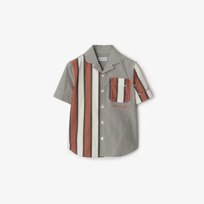 Burberry Kids'  Childrens Striped Cotton Shirt