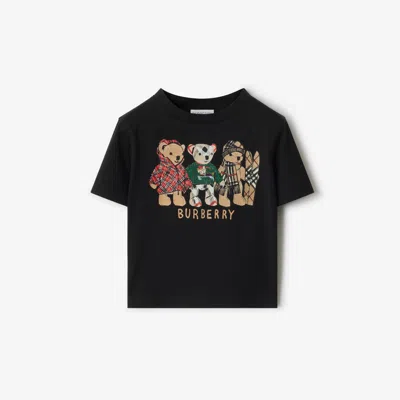 BURBERRY BURBERRY CHILDRENS THOMAS BEAR AND FRIENDS COTTON T-SHIRT