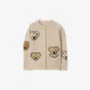 Burberry Thomas Bear Wool Cardigan