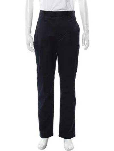 Pre-owned Burberry Chinos In Blue