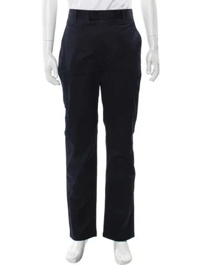Pre-owned Burberry Chinos W/ Tags In Blue