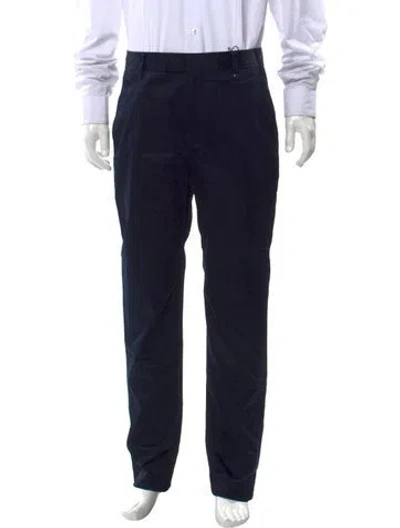 Pre-owned Burberry Chinos W/ Tags In Blue