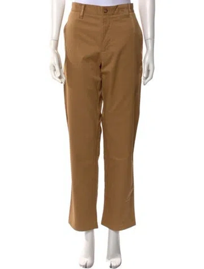 Pre-owned Burberry Chinos W/ Tags In Brown